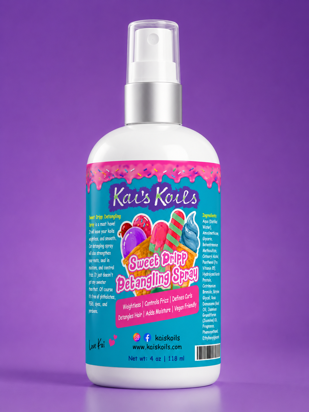 Sweet Drip Detangling Spray